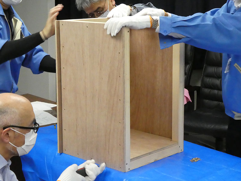 Building nesting boxes for owls