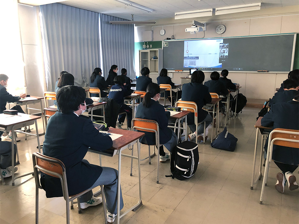 葛巻高等学校1年生