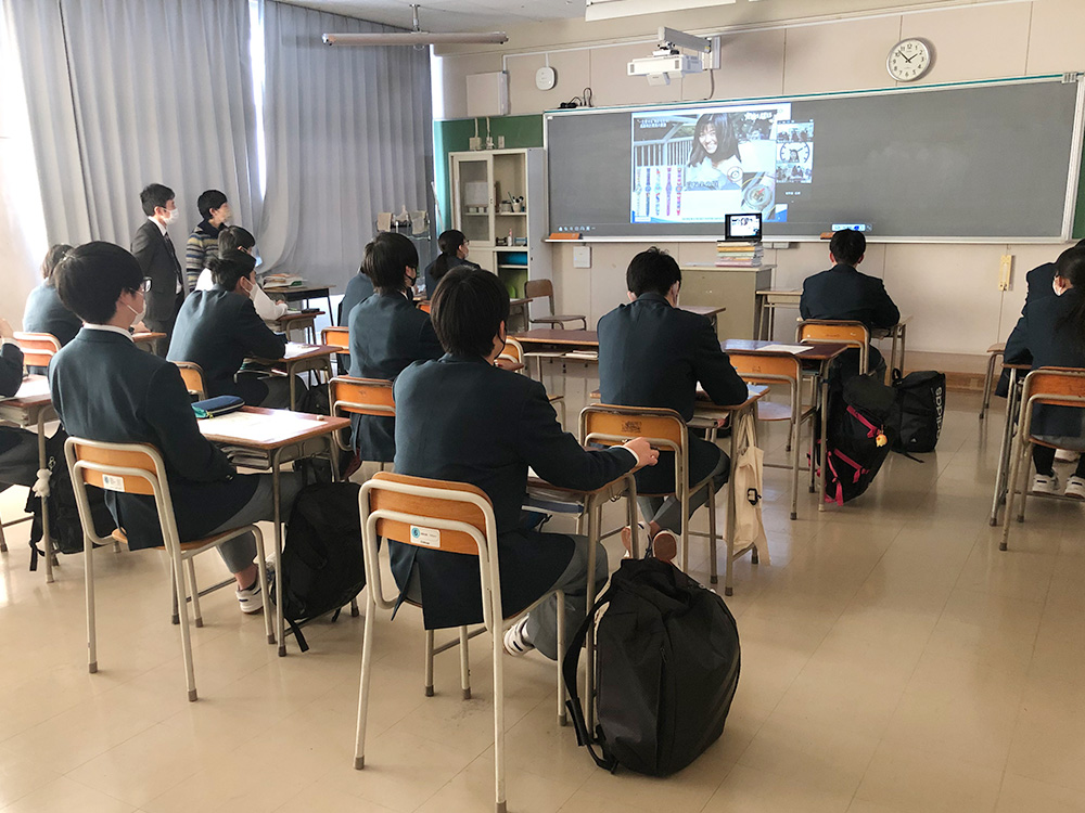 葛巻高等学校2年生