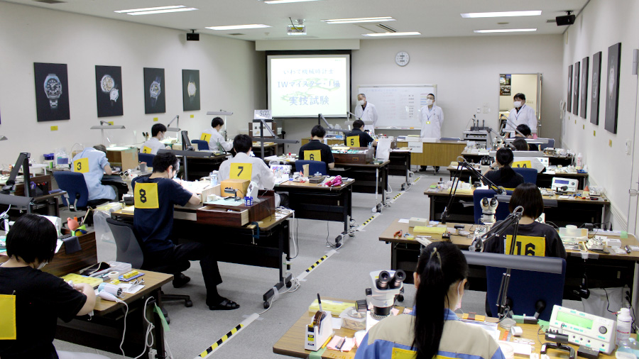 試験会場の様子の写真