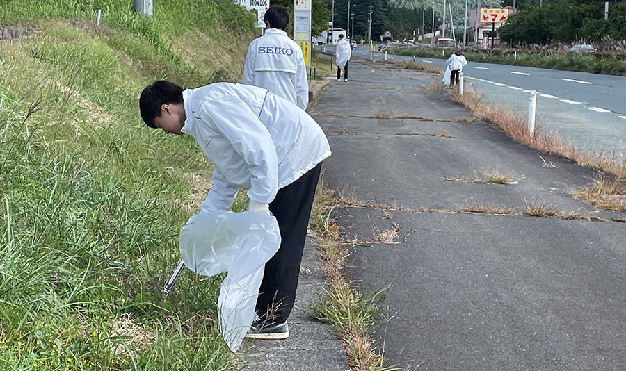 清掃風景