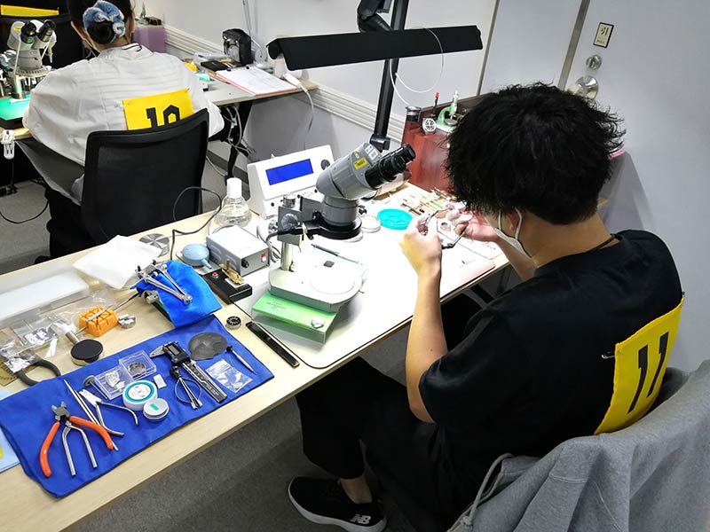 実技試験の様子（1）