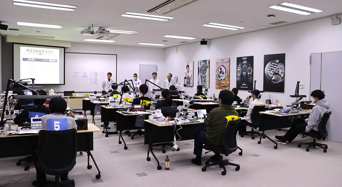 2025/11/1 IWマイスター及び１級 試験会場の様子