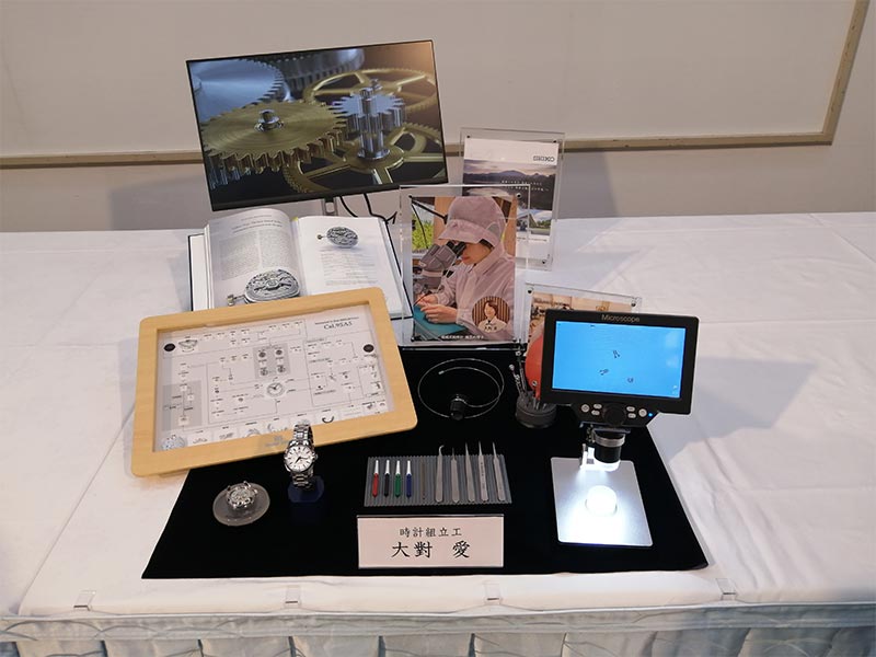 展示ブースの様子