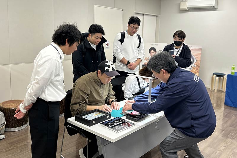 企業間交流 時計のしくみ説明