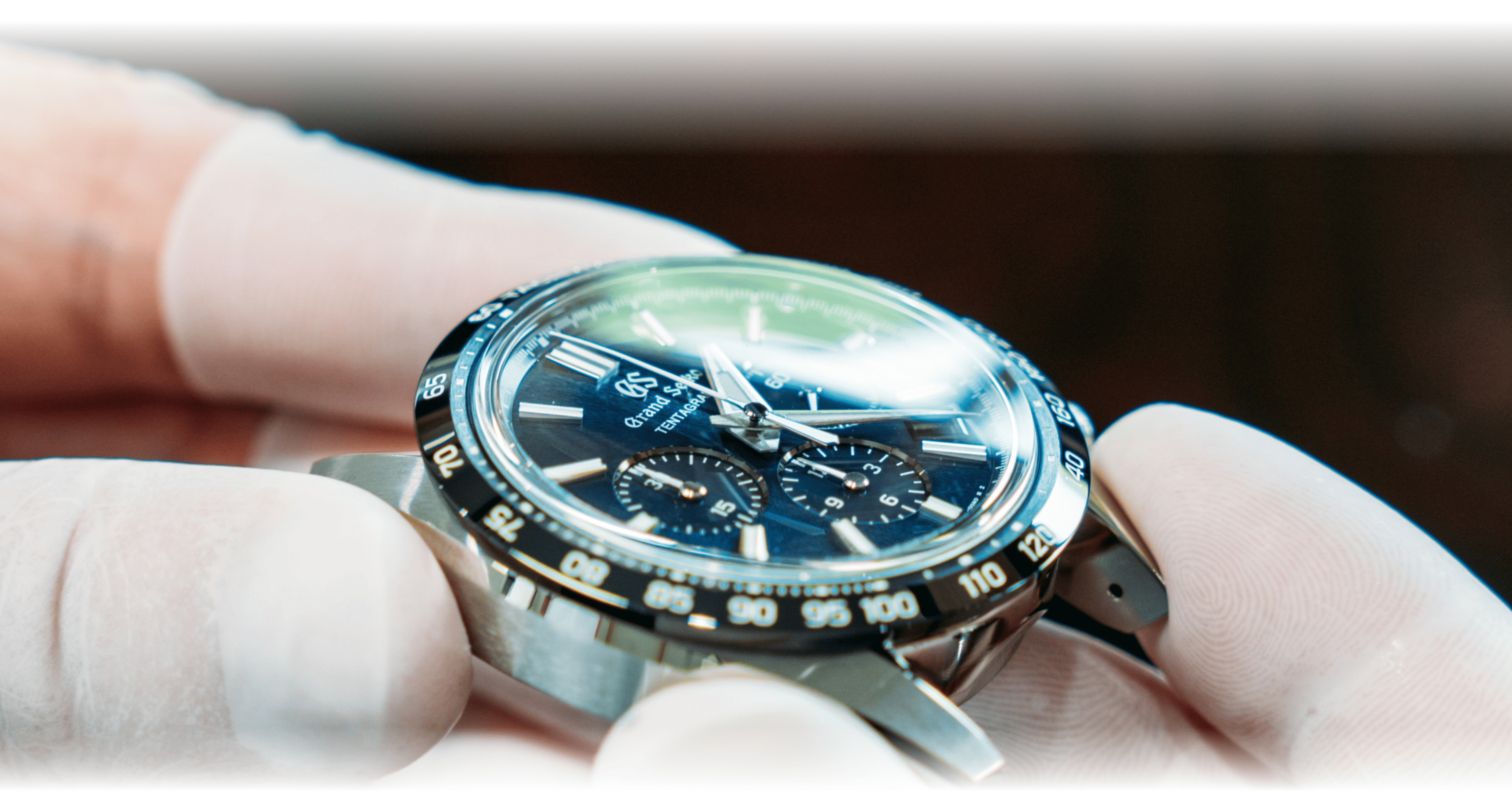 Grand Seikoの精密なクロノグラフ